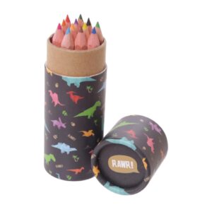 dino colouring pencils pot moses